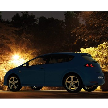 Πίσω φανάρια led Seat Leon 1P (2005-2009)- Lightbar design φιμέ - σετ 2τμχ. Πίσω φανάρια led Seat Leon 1P (2005-2009)- Lightbar design φιμέ - σετ 2τμχ.