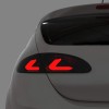 Πίσω φανάρια led Seat Leon 1P (2005-2009)- Lightbar design φιμέ - σετ 2τμχ.