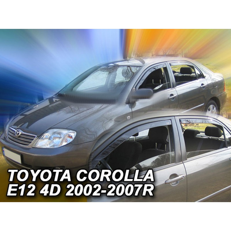 Ανεμοθραύστες Toyota Corolla (2002-2007) combi - 4 τμχ εμπρός και πίσω, Heko