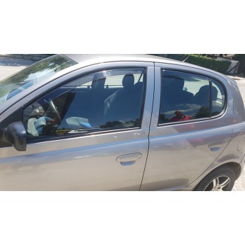 Ανεμοθραύστες Toyota Yaris (2001-2006) 5 πορτο - 4 τμχ εμπρός και πίσω, Heko