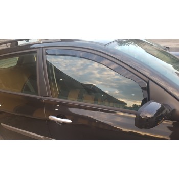Ανεμοθραύστες Renault Megane (2002-2008) 5 πορτο - 4 τμχ εμπρός και πίσω, Heko