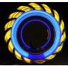 Bi xenon προτζέκτορες 2.5'' Morimoto Mini Spiral - με λευκό εσωτερικό και πράσινο εξωτερικό δαχτυλίδι