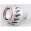 Bi xenon προτζέκτορες 2.5'' Morimoto Mini Spiral - με λευκό εσωτερικό και κίτρινο εξωτερικό δαχτυλίδι