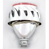 Bi xenon προτζέκτορες 2.5'' Morimoto Mini Spiral - με λευκό εσωτερικό και κίτρινο εξωτερικό δαχτυλίδι