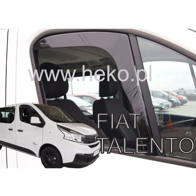 Ανεμοθραύστες Fiat Talento / Opel Vivaro II / Renault Traffic (2014+) 2 τμχ. εμπρός, Heko