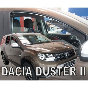 Ανεμοθραύστες Dacia Duster (2017-2024) 5 πορτο - 2 τμχ. εμπρός, Heko