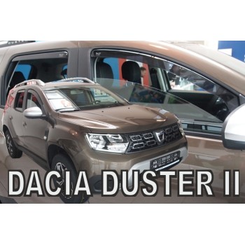 Ανεμοθραύστες Dacia Duster (2017-2024) 5 πορτο - 4 τμχ. εμπρός και πίσω, Heko