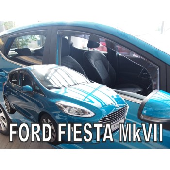 Ανεμοθραύστες Ford Fiesta (2016-2023) 5 πορτο - 4 τμχ. εμπρός και πίσω, Heko