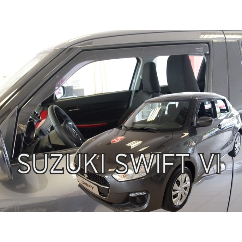 Ανεμοθραύστες Suzuki Swift (2017-2024) 5 πορτο - 2 τμχ εμπρός, Heko