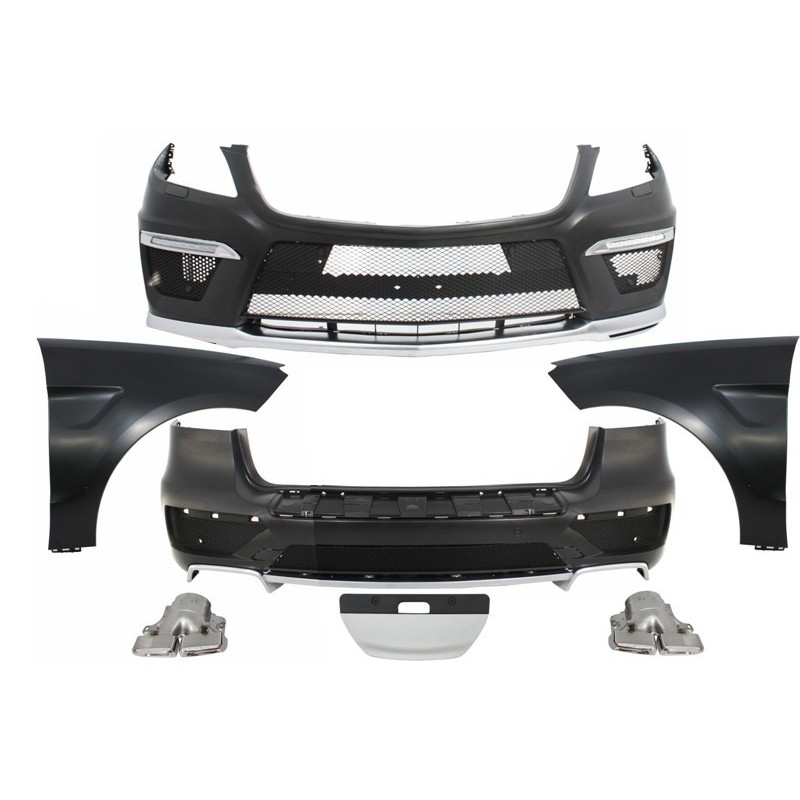 Body kit Mercedes ML W166 (2011-2015) - AMG design με μπούκες