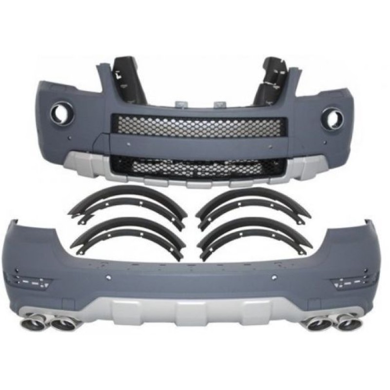 Body kit Mercedes ML W164 (2008-2011) με μπούκες