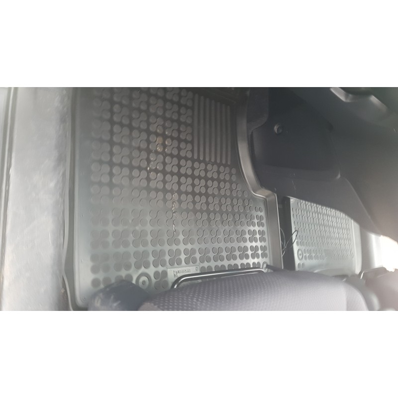 Λαστιχένια πατάκια HONDA CR-V III (2007-2012) - τύπου σκαφάκι - 3τμχ., Rezaw Plast