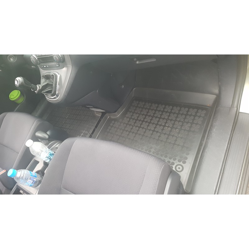 Λαστιχένια πατάκια HONDA CR-V III (2007-2012) - τύπου σκαφάκι - 3τμχ., Rezaw Plast