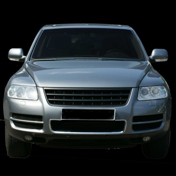 Μάσκα Vw Touareg (2002-2006) - μαύρη, χωρίς σήμα Μάσκα Vw Touareg (2002-2006) - μαύρη, χωρίς σήμα
