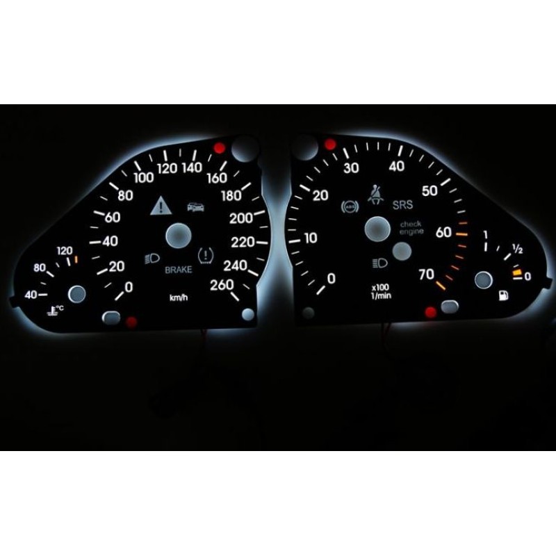 Φωτιζόμενα όργανα  Mercedes W203 V6 (2004-2007)