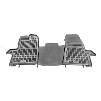 Λαστιχένια πατάκια Ford Transit Custom (2013-2023) / Tourneo Custom (2013-2018) / Transit (2013+) - 2 θέσιο τύπου σκαφάκι - 1τμχ., Rezaw Plast
