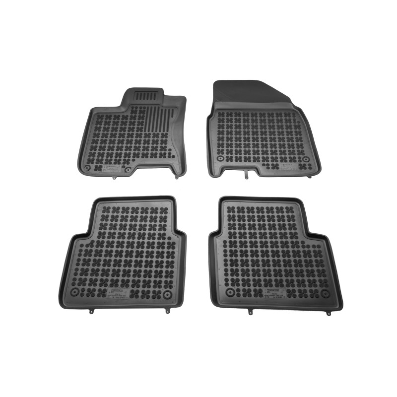 Λαστιχένια πατάκια NISSAN Qashqai +2 (2007-2013) - τύπου σκαφάκι - 4τμχ., Rezaw Plast