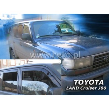 Ανεμοθραύστες Toyota Land Cruiser J80 (1990-1996) 5 πορτο - 2 τμχ. εμπρός, Heko
