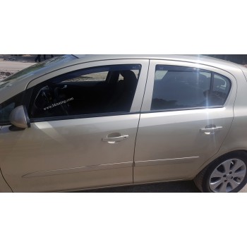 Ανεμοθραύστες Opel Corsa D / E (2006-2019) 5 πορτο - 4 τμχ. εμπρός και πίσω, Heko