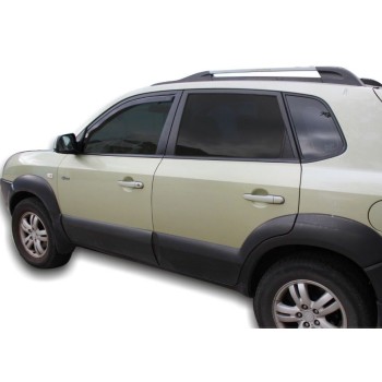 Ανεμοθραύστες Hyundai Tucson (2004-2010) 5 πορτο - 2 τμχ. εμπρός, Heko