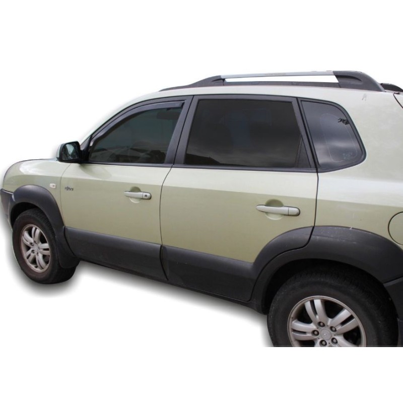 Ανεμοθραύστες Hyundai Tucson (2004-2010) 5 πορτο - 2 τμχ. εμπρός, Heko