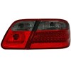 Πίσω φανάρια led Mercedes W210 E-Class (1995-2002) φιμέ φλας - σετ 2τμχ.