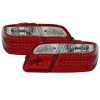 Πίσω φανάρια led Mercedes W210 E-Class (1995-2002) λευκό φλας - σετ 2τμχ.
