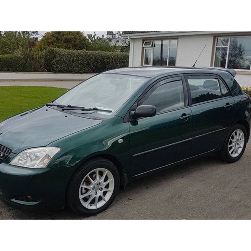 Ανεμοθραύστες Toyota Corolla (2002-2007) 5 πορτο - 4 τμχ. εμπρός και πίσω, Heko