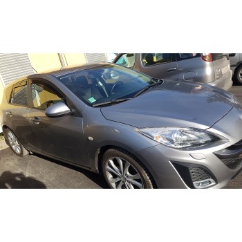Ανεμοθραύστες Mazda 3 (2009-2014) 5 πορτο - 4 τμχ. εμπρός και πίσω, Heko