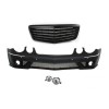 Προφυλακτήρας εμπρός Mercedes W211 E-Class (2002-2009) - AMG με μαύρη μάσκα και προβολάκια