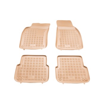 Λαστιχένια πατάκια Audi A6 (2004-2008) / A6 Allroad (2006-2011) - τύπου σκαφάκι - μπεζ - 4τμχ., Rezaw Plast Λαστιχένια πατάκια Audi A6 (2004-2008) / A6 Allroad (2006-2011) - τύπου σκαφάκι - μπεζ - 4τμχ., Rezaw Plast