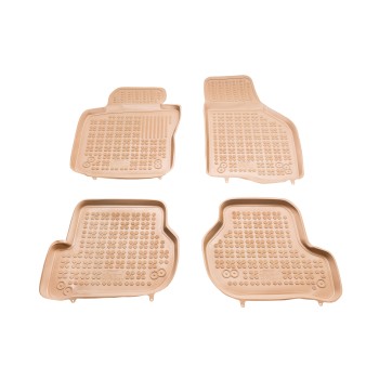 Λαστιχένια πατάκια VW Golf 5 / 6 / VW Jetta / Seat Leon (2004-2012) / VW Scirocco / Skoda Octavia 2 (2004-2013) - τύπου σκαφάκι - μπεζ - 4τμχ., Rezaw Plast Λαστιχένια πατάκια VW Golf 5 / 6 / VW Jetta / Seat Leon (2004-2012) / VW Scirocco / Skoda Octavia 2 (2004-2013) - τύπου σκαφάκι - μπεζ - 4τμχ., Rezaw Plast