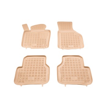 Λαστιχένια πατάκια VW Passat B6 / B7 (2005-2014) / Tiguan (2007-2016) / Jetta (2010-2018) - τύπου σκαφάκι - μπεζ - 4τμχ., Rezaw Plast Λαστιχένια πατάκια VW Passat B6 / B7 (2005-2014) / Tiguan (2007-2016) / Jetta (2010-2018) - τύπου σκαφάκι - μπεζ - 4τμχ., Rezaw Plast