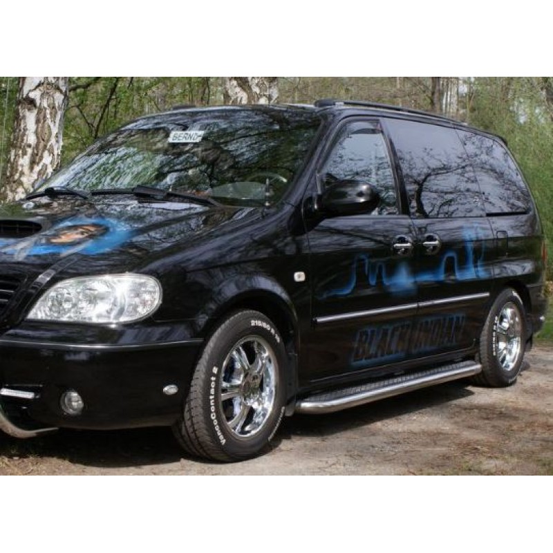 Ανεμοθραύστες Kia Carnival (2005-2014) 5 πορτο - 4 τμχ. εμπρός και πίσω, Heko