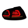 Πίσω φανάρια led VW Golf 5 - lightbar design - φιμέ - σετ 2τμχ.