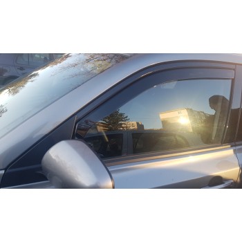 Ανεμοθραύστες Dacia Duster (2017-2024) 5 πορτο - 2 τμχ. εμπρός, Heko