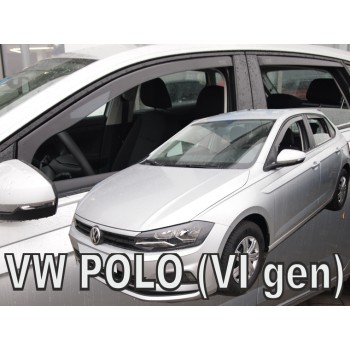 Ανεμοθραύστες Vw Polo (2017+) 5 πορτο - 4 τμχ εμπρός και πίσω, Heko