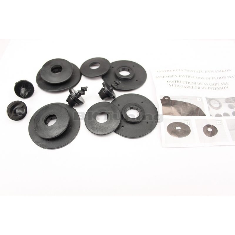 Λαστιχένια πατάκια TOYOTA Yaris Hybrid (2014-2020) - facelift - τύπου σκαφάκι - 3τμχ., Rezaw Plast