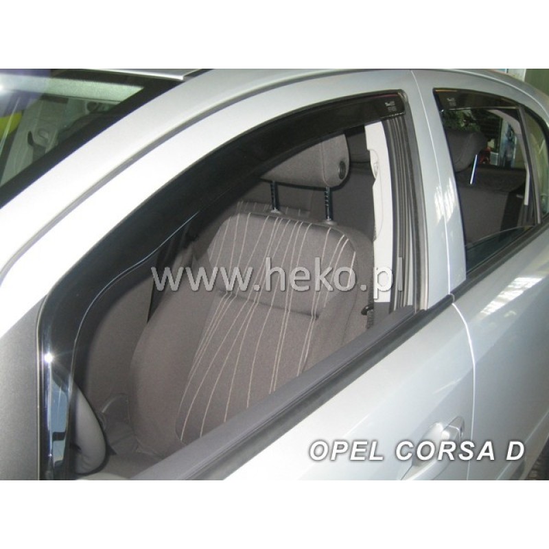 Ανεμοθραύστες Opel Omega A / Senator / Carlton (1986-1993) sedan - 2 τμχ. εμπρός αυτοκόλλητοι, Heko