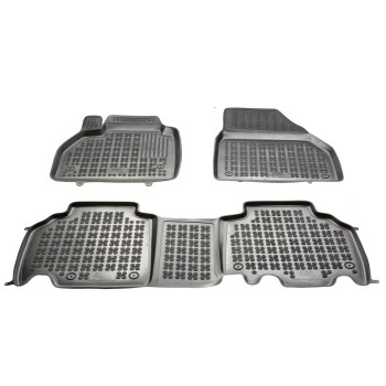 Λαστιχένια πατάκια MERCEDES Citan W415 (2012-2021) - τύπου σκαφάκι - 3τμχ., Rezaw Plast