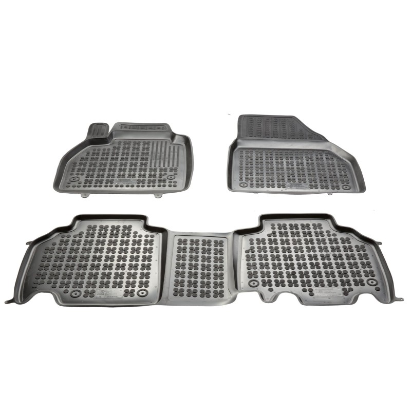 Λαστιχένια πατάκια MERCEDES Citan W415 (2012-2021) - τύπου σκαφάκι - 3τμχ., Rezaw Plast