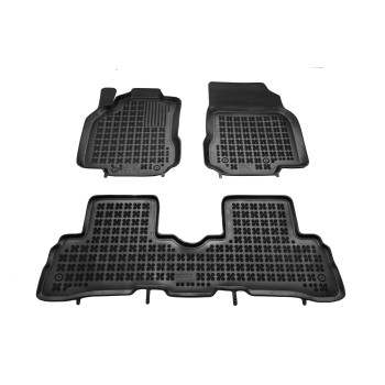 Λαστιχένια πατάκια NISSAN Cube II (2009-2014) - τύπου σκαφάκι - 3τμχ., Rezaw Plast