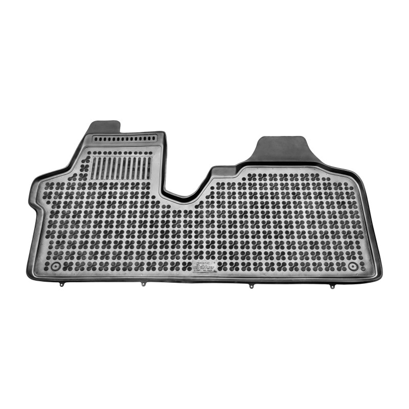 Λαστιχένια πατάκια CITROEN Jumpy II (2007-2016) / FIAT Scudo II (2006-2016) / PEUGEOT Expert II (2006-2016) / TOYOTA Proace I (2013-2016) - front - τύπου σκαφάκι - 1τμχ., Rezaw Plast