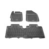 Λαστιχένια πατάκια TOYOTA Verso S (2010-2017) / Yaris Verso (1999-2006) - τύπου σκαφάκι - 3τμχ., Rezaw Plast