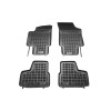 Λαστιχένια πατάκια VW Up / SKOADA Citigo / SEAT Mii (2011-2019) - τύπου σκαφάκι - 4τμχ., Rezaw Plast