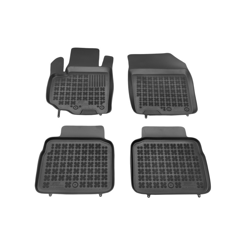 Λαστιχένια πατάκια SUZUKI SX4 S-Cross (2013-2020) - τύπου σκαφάκι - 4τμχ., Rezaw Plast