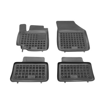 Λαστιχένια πατάκια SUZUKI Alto VII (2009-2014) - 5-door - τύπου σκαφάκι - 4τμχ., Rezaw Plast