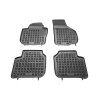 Λαστιχένια πατάκια Skoda Superb II (2008-2015) - τύπου σκαφάκι - 4τμχ., Rezaw Plast