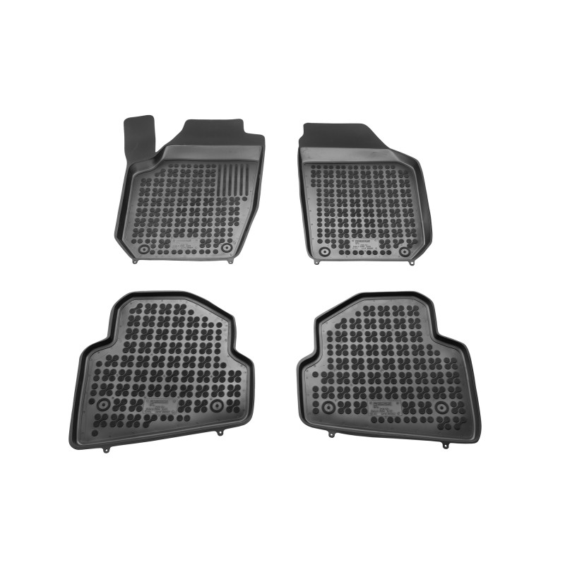 Λαστιχένια πατάκια SKODA Fabia II (2007-2014) - τύπου σκαφάκι - 4τμχ., Rezaw Plast