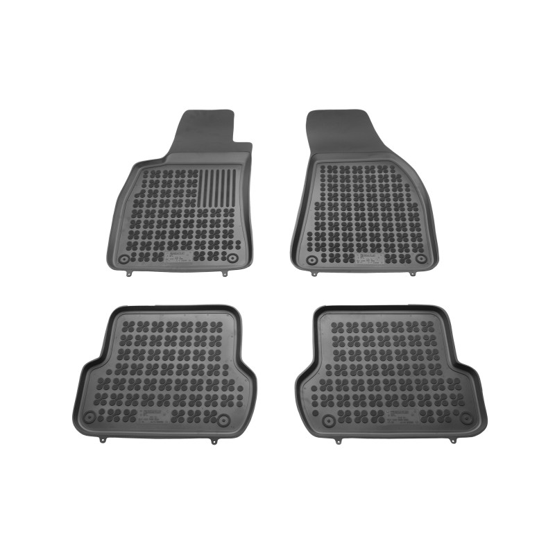 Λαστιχένια πατάκια SEAT Exeo (2009-2013) - sedan / combi - τύπου σκαφάκι - 4τμχ., Rezaw Plast